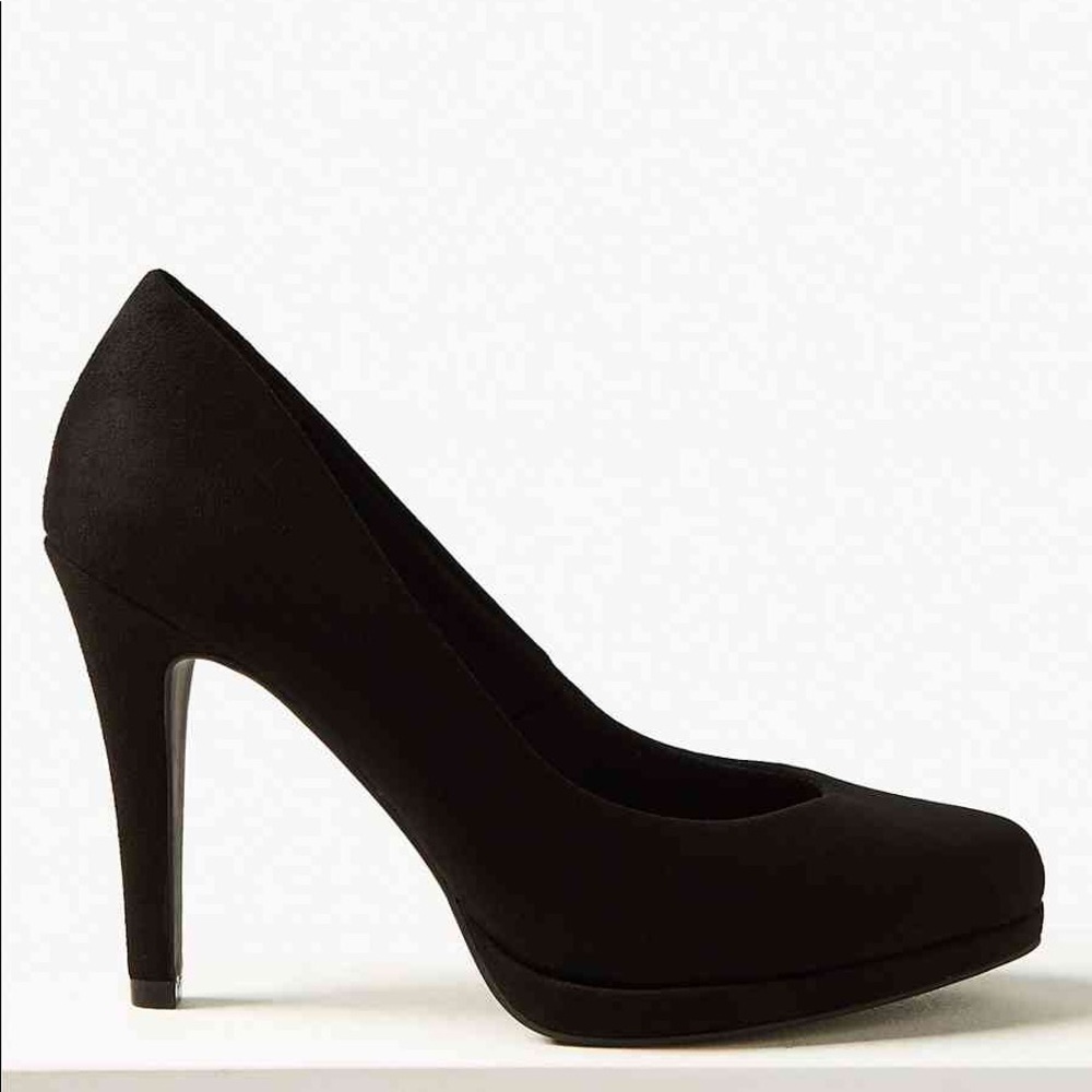 Black high heels
